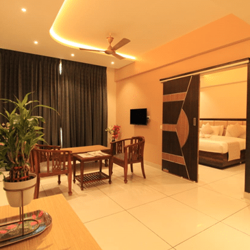 Hotels near Meenakshi Mission Hospital Madurai